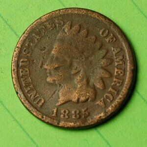 🌵🌟🌵1885 Indian Head Cent Penny 1c Lot X152🌵🌟🌵  SEMI KEY DATE